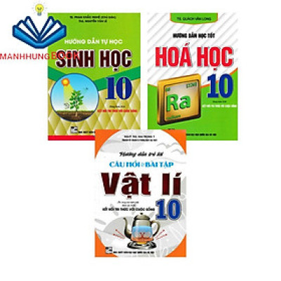 Sách - Combo Hướng Dẫn Học Lý - Hóa - Sinh Lớp 10 (Bám Sát SGK Kết Nối Tri Thức Với Cuộc Sống) (Bộ 3 Cuốn)