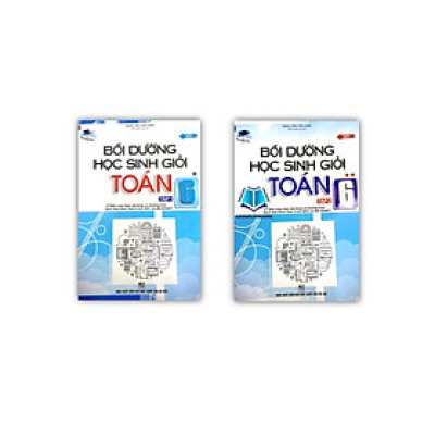 Sách - Combo Bồi Dưỡng Học Sinh Giỏi Toán 6 ( tập 1 + 2 )