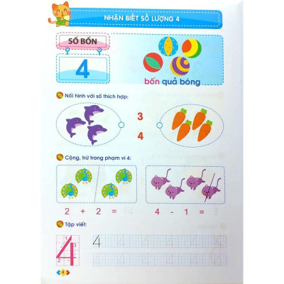 Mai Em Vào Lớp 1 - Vở Bé Làm Quen Với Toán (5-6T) - Bản Quyền