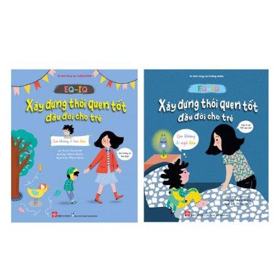 Sách - EQ IQ - Xây Dựng Thói Quen Tốt Đầu Đời Cho Trẻ - Bí Kíp Rèn Cho Bé Thói Quen Ngủ Đủ Giấc - Vui Đến Trường
