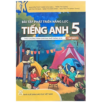 Sách - Bài tập phát triển năng lực tiếng anh 5 tập 1 ( Theo chương trình giáo dục phổ thông 2018 )