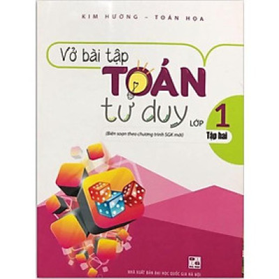 Sách - Vở bài tập Toán Tư Duy Lớp 1 Tập 2