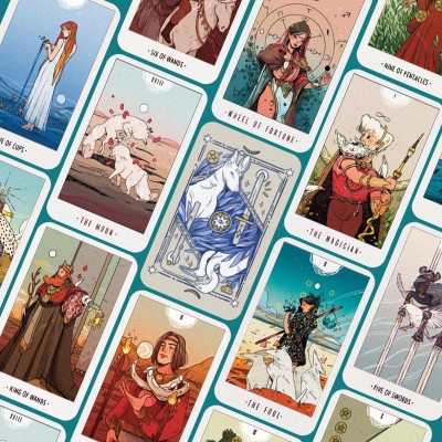 White Numen Tarot (Bộ Bài & Sách Hướng Dẫn) - Bản Quyền
