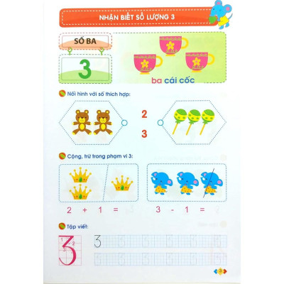 Mai Em Vào Lớp 1 - Vở Bé Làm Quen Với Toán (5-6T) - Bản Quyền