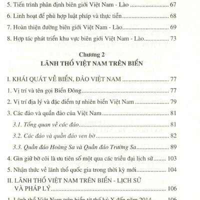 Lãnh Thổ Việt Nam - Lịch Sử & Pháp Lý
