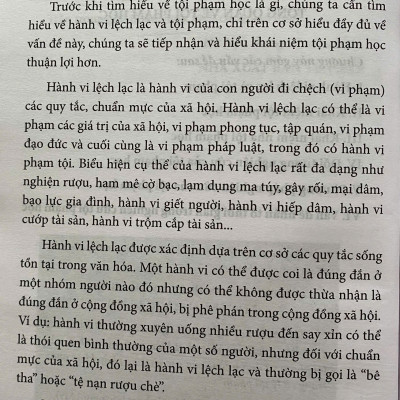 Tội Phạm Học Đương Đại