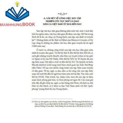Sách - Tục ngữ, ca dao, dân ca Việt Nam (Bìa cứng)