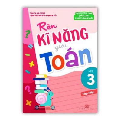 Sách - Combo Rèn Kĩ Năng Học Tốt Toán 3 tập 1 + 2 (BT)