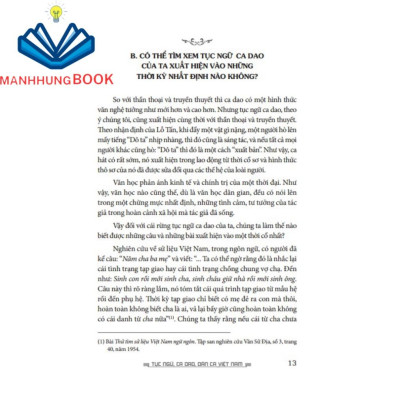 Sách - Tục ngữ, ca dao, dân ca Việt Nam (Bìa cứng)