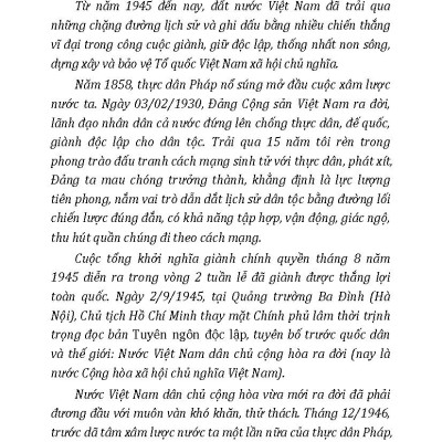 Từ Cách Mạng Tháng Tám Đến Chiến Dịch Hồ Chí Minh 1975 - Kỷ Niệm 50 Năm Ngày Giải Phóng Miền Nam Thống Nhất Đất Nước