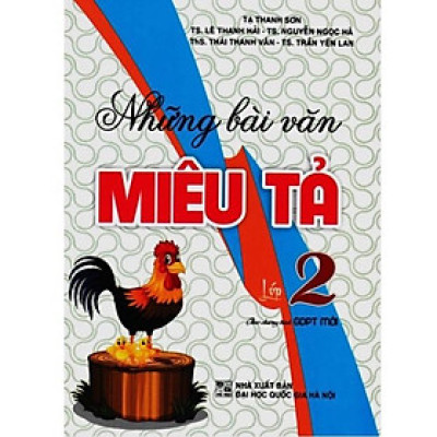 Sách - Những bài văn miêu tả lớp 2 (Theo chương trình GDPT mới)