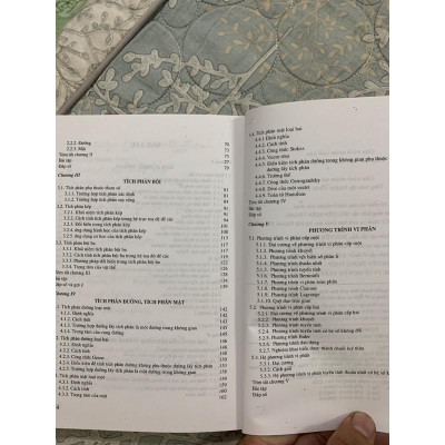 Sách - Toán học cao cấp Tập 3: Phép tính giải tích nhiều biến số