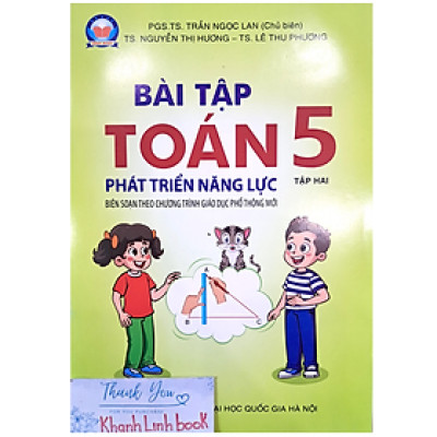 Sách - Bài tập Toán 5 Phát triển năng lực - tập 2 (Cánh diều)
