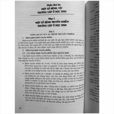 Sách Hướng Dẫn Công Tác Phòng Chống Dịch Bệnh Trong Nhà Trường - V2470T