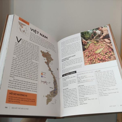 Sách - Bản đồ thế.giới cà phê (Bìa cứng) (Nhã Nam HCM)