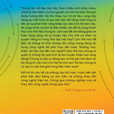 Công Cụ Và Vũ Khí - Tiềm Năng Và Hiểm Họa Thời Đại Số - Brad Smith, Carol Ann Browne -  Nguyễn Bá Quỳnh, Vũ Sơn dịch - (bìa mềm)
