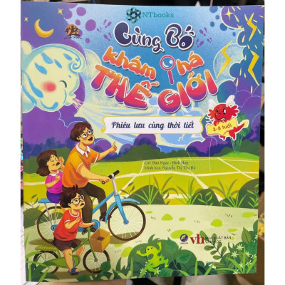 Bộ 4 Cuốn Sách Cùng Bố Khám Phá Thế Giới