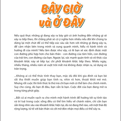 BÂY GIỜ VÀ Ở ĐÂY (There You Are: Mindfulness Meditation in Everyday Life) - Jon Kabat-Zinn - Lê Hồng Vân dịch