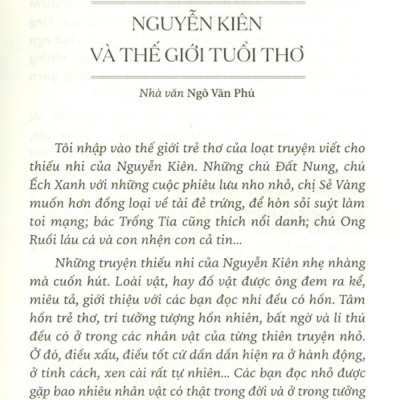 Những Truyện Hay Viết Cho Thiếu Nhi - NGUYỄN KIÊN (Tái Bản 2020)
