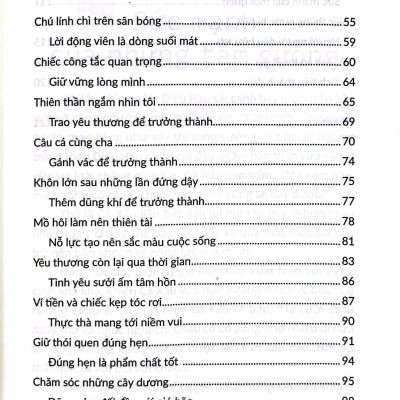 Những Câu Chuyện Để Trưởng Thành - Sức Mạnh Của Những Tấm Gương