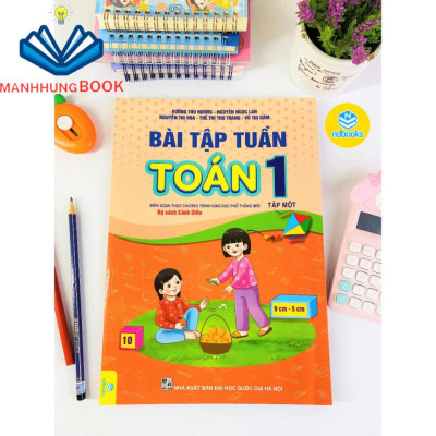 Sách - Bài tập tuần Toán 1 Tập 1 - Cánh Diều
