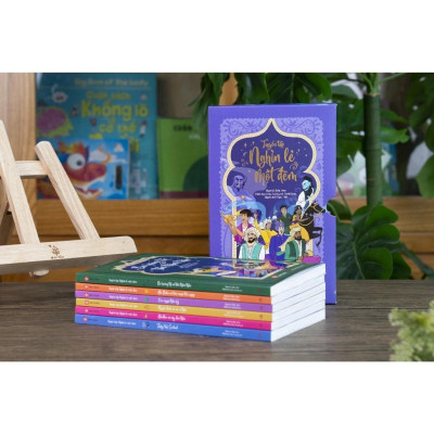 Sách - Boxset Tuyển Tập Nghìn Lẻ Một Đêm (Hộp 6 Cuốn)