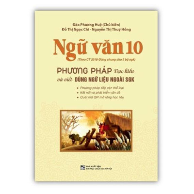 Sách - Combo 2 cuốn Ngữ Văn 10 đề ôn luyện và kiểm tra + Phương pháp đọc hiểu và viết (Dùng ngữ liệu ngoài sgk)