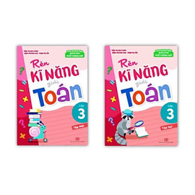 Sách - Combo Rèn Kĩ Năng Học Tốt Toán 3 tập 1 + 2 (BT)