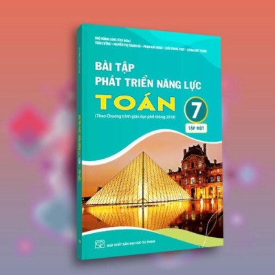 Sách - Combo Bài tập phát triển năng lực toán 7 tập 1 + 2 ( Kết Nối PB2 )