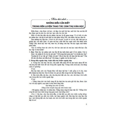 Sách - Cảm thụ văn học dành cho học sinh lớp 4 (dùng chung cho các bộ sgk hiện hành)