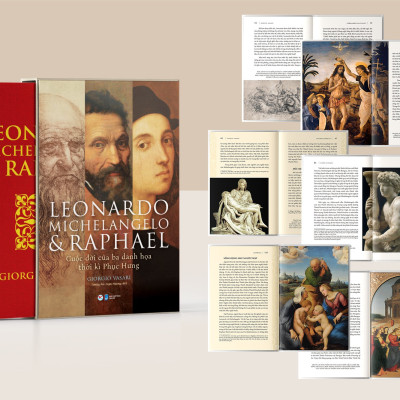 BỘ SÁCH DELUXE BOOKS (BỘ SÁCH SANG TRỌNG) – LEONARDO MICHELANGELO RAPHAEL – ABRAHAM LINCOLN – NAPOLEON – VÕ SĨ ĐẠO