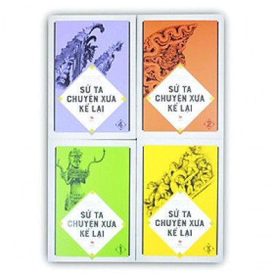 Sách - Sử ta Chuyện xưa kể lại (bộ 4 tập)
