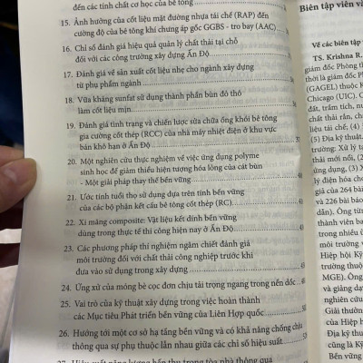 NHỮNG TIẾN BỘ TRONG PHÁT TRIỂN VẬT LIỆU THÂN THIỆN VỚI MÔI TRƯỜNG VÀ CƠ SỞ HẠ TẦNG BỀN VỮNG – Nhiều tác giả - NXB Xây Dựng