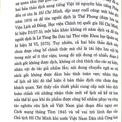 Hồ Chí Minh Cơ Hội Cuối Cùng (Bìa mềm)