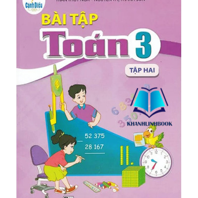 Sách - Combo Bài tập Toán 3 tập 1 + 2 (Cánh diều)