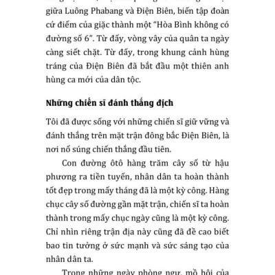 Viết về Điện Biên Phủ