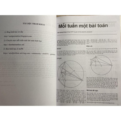 Sách - Mỗi tuần một bài toán hình học