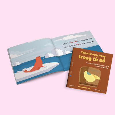 Sách Ehon Thiên Tài Ẩn Náu Trong Tủ Đồ
