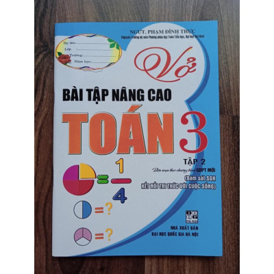 Sách - Vở Bài Tập Nâng Cao Toán Lớp 3 - Tập 2 ( Kết Nối )