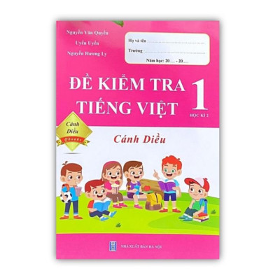 Sách - Combo Đề kiểm tra toán + tiếng việt 1 học kì 2 ( cánh diều )