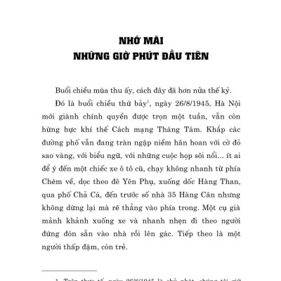 Thư ký Bác Hồ kể chuyện (Xuất bản lần thứ tư, có chỉnh sửa)