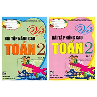 Sách - Combo Vở bài tập nâng cao Toán 2 (Biên soạn theo chương trình giáo dục phổ thông mới)
