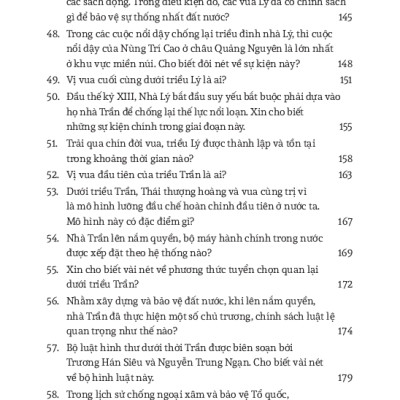 Hỏi Đáp Lịch Sử Việt Nam, Tập 2: Nước Việt Nam Dưới Đời Ngô, Đinh, Tiền Lê, Lý, Trần, Hồ