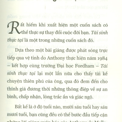 Tái Sinh Thực Tại