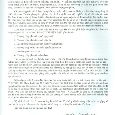 Phương pháp phân tích phổ phân tử