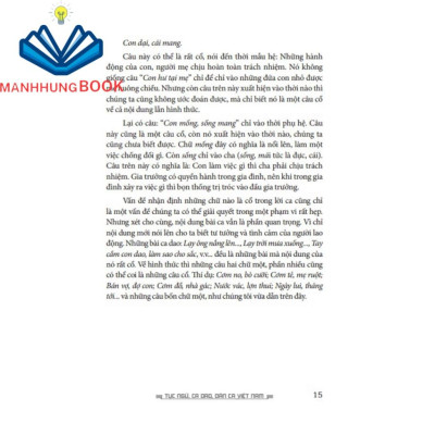 Sách - Tục ngữ, ca dao, dân ca Việt Nam (Bìa cứng)