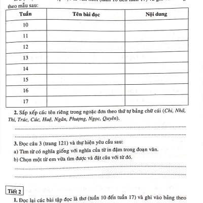 Vở Bài Tập Cuối Tuần Tiếng Việt 3 (Dùng Kèm Sách Giáo Khoa Cánh Diều)