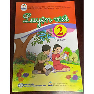 Sách Luyện viết 2- tập một- Cánh Diều (Kèm bìa nilong bao sách)