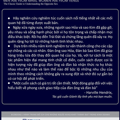Đàn ông sao hỏa, đàn bà sao Kim_ Sách_ Bizbooks_ Sách tình yêu đôi lứa_ Hạn phúc gia đình_ Sách hay môi ngày