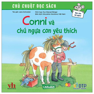 Sách - Chú Chuột Đọc Sách - Conni Và Chú Ngựa Con Yêu Thích